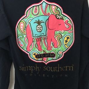 Long sleeve Simply Southern T-shirt